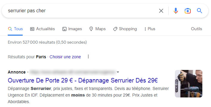 Illustration - Chercher un "serrurier pas cher" : est-ce une bonne idée ?