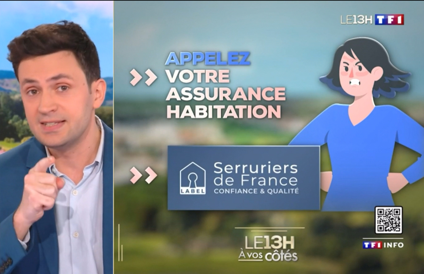 Illustration - Les Serruriers de France au 13H de TF1 !